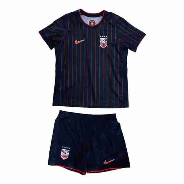 Camiseta Estados Unidos 2ª Niño 2025 Equipacion Estados Unidos Conjunto Ninos Segunda 2025 2026