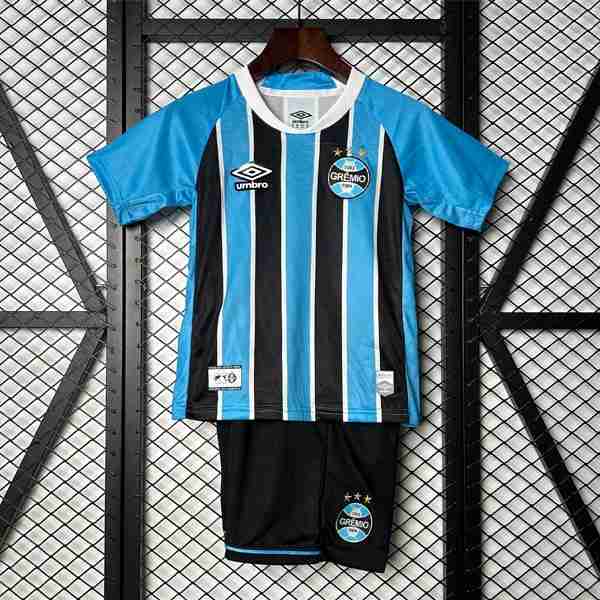 Camiseta Gremio 1ª Niño 2025-2026 Equipacion Gremio FBPA Conjunto Ninos Primera 2025 2026