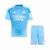 Equipacion Real Madrid Conjunto Niños Portero 2025 2026 Azul