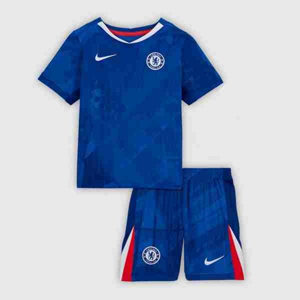 Camiseta Chelsea 1ª Niño 2025-2026 Primera Conjunto Ninos Equipacion Chelsea 2025 2026