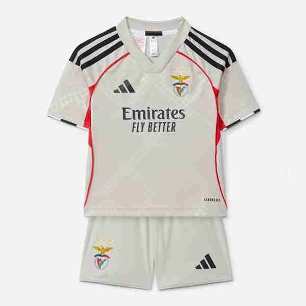Camiseta Benfica 2ª Niño 2025-2026 Segunda Conjunto Ninos Equipacion Benfica 2025 2026