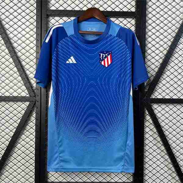 Tailandia Camiseta Atletico Madrid Portero 2025-2026 Azul Tailandia Equipacion Atletico De Madrid Portero 2025 2026 Azul