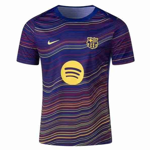 Camiseta Barcelona Pre-Match 2025-2026 Tailandia Equipacion FC Barcelona Pre Match 2025 2026