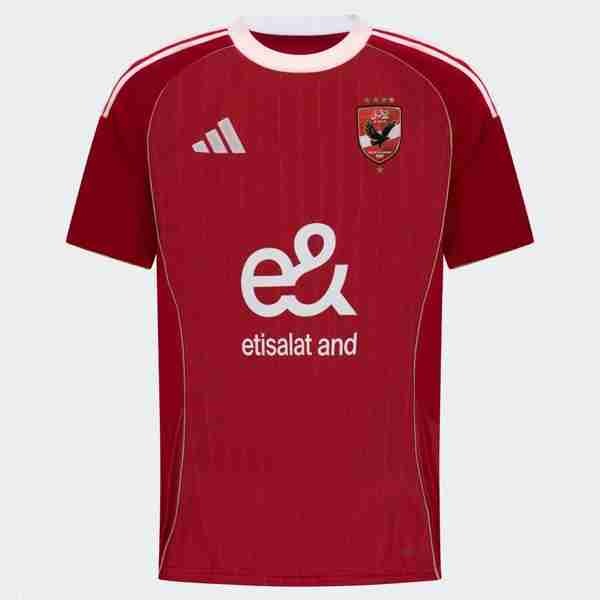 Tailandia Camiseta Al Ahly SC 1ª 2025-2026 Tailandia Equipacion Al Ahly SC Primera 2025 2026