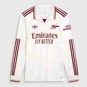 Tailandia Equipacion Arsenal Tercera Manga Larga 2025 2026