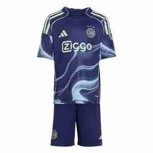Equipacion Ajax De Ámsterdam Conjunto Niños Segunda 2025 2026