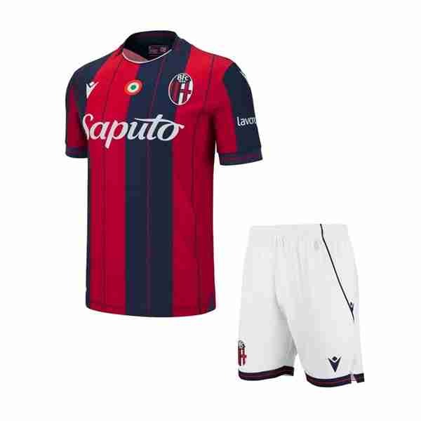 Camiseta Bologna FC 1ª Niño 2025-2026 Equipacion Bologna Conjunto Niños Primera 2025 2026