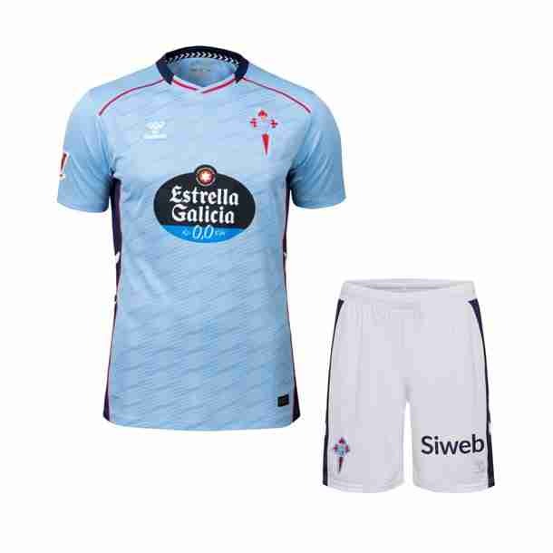 Camiseta Celta de Vigo 1ª Niño 2025-2026 Equipacion Celta De Vigo Conjunto Niños Primera 2025 2026