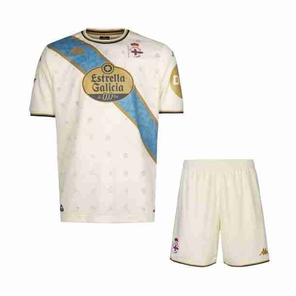 Camiseta Deportivo Coruña 3ª Niño 2025-2026 Equipacion Deportivo Coruña Conjunto Niños Tercera 2025 2026