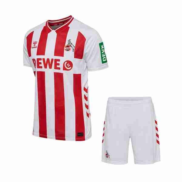Camiseta FC Köln 1ª Niño 2025-2026 Equipacion FC Colonia Conjunto Niños Primera 2025 2026