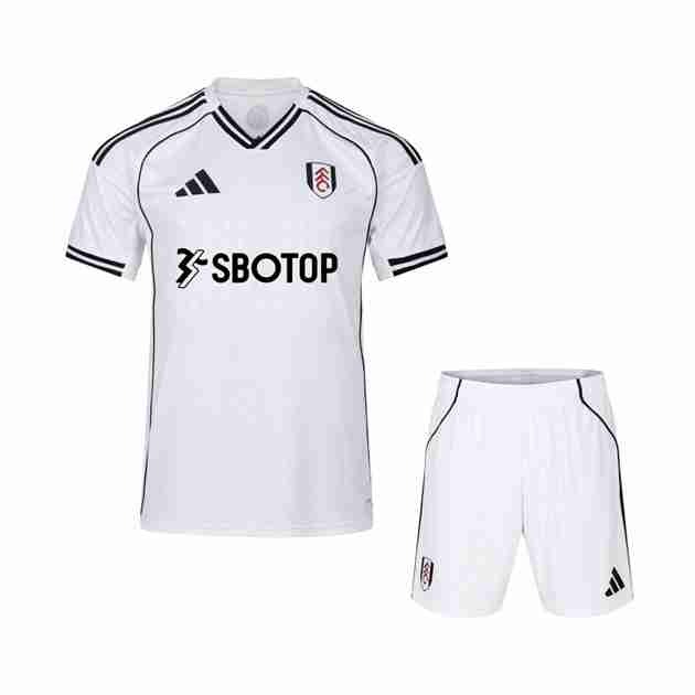 Camiseta Fulham 1ª Niño 2025-2026 Equipacion Fulham Conjunto Niños Primera 2025 2026