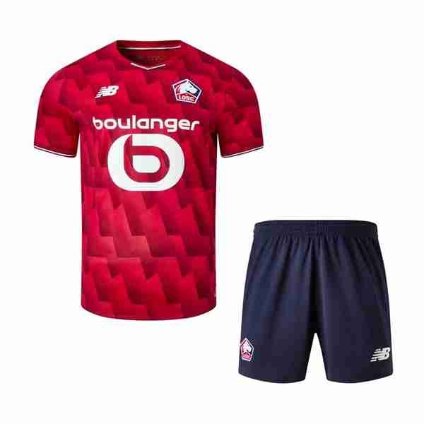 Camiseta Lille LOSC 1ª Niño 2025-2026 Equipacion Lille OSC Conjunto Niños Primera 2025 2026