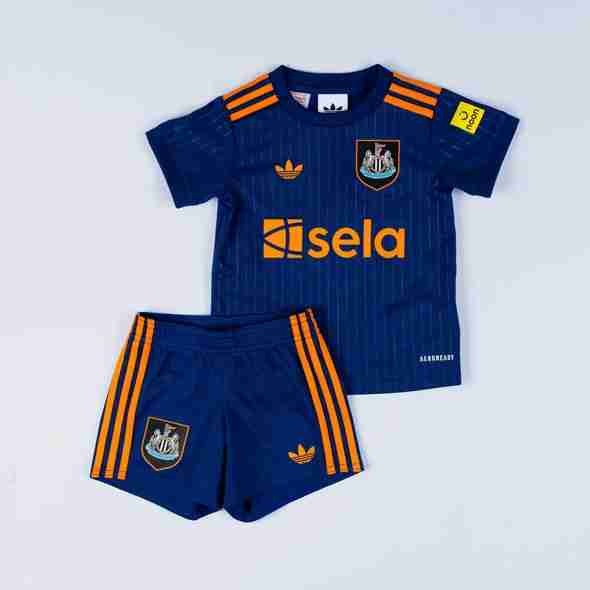 Camiseta Newcastle United 3ª Niño 2025-2026 Equipacion Newcastle United Conjunto Niños Tercera 2025 2026