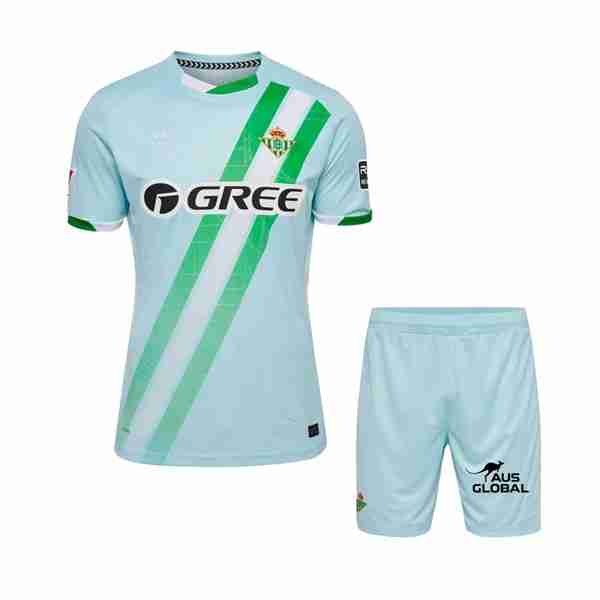 Camiseta Real Betis 2ª Niño 2025-2026 Equipacion Real Betis Conjunto Niños Segunda 2025 2026