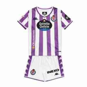 Equipacion Real Valladolid Conjunto Niños Primera 2025 2026