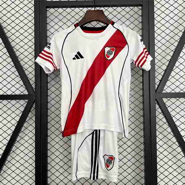 Tailandia Camiseta River Plate 1ª 2025-2026 Equipacion River Plate Conjunto Niños Primera 2025 2026