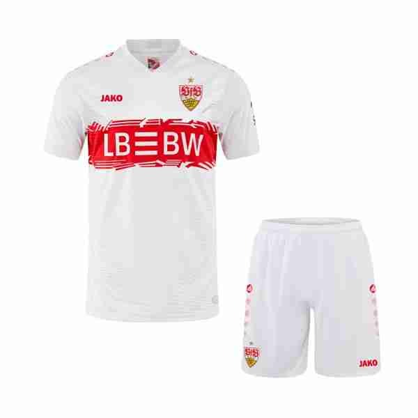 Camiseta VfB Stuttgart 1ª Niño 2025-2026 Equipacion VfB Stuttgart Conjunto Ninos Primera 2025 2026