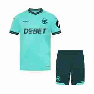 Equipacion Wolves Conjunto Niños Segunda 2025 2026
