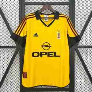 Tailandia Equipacion AC Milan Cuarta Retro 1999 2000
