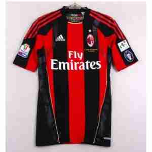 Tailandia Equipacion AC Milan Primera Retro 2010 2011 Rojo