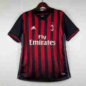 Tailandia Equipacion AC Milan Primera Retro 2016 2017