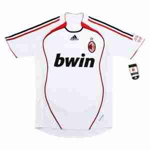 Tailandia Equipacion AC Milan Segunda Retro 2006 2007 Rojo