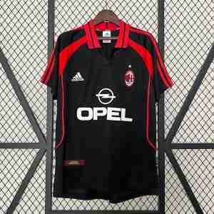 Tailandia Equipacion AC Milan Tercera Retro 2000 2001