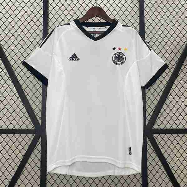 Tailandia Camiseta Alemania 1ª Retro 2002-2003 Tailandia Equipacion Alemania Primera Retro 2002 2003