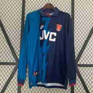 Tailandia Equipacion Arsenal Segunda Manga Larga Retro 1995 1996