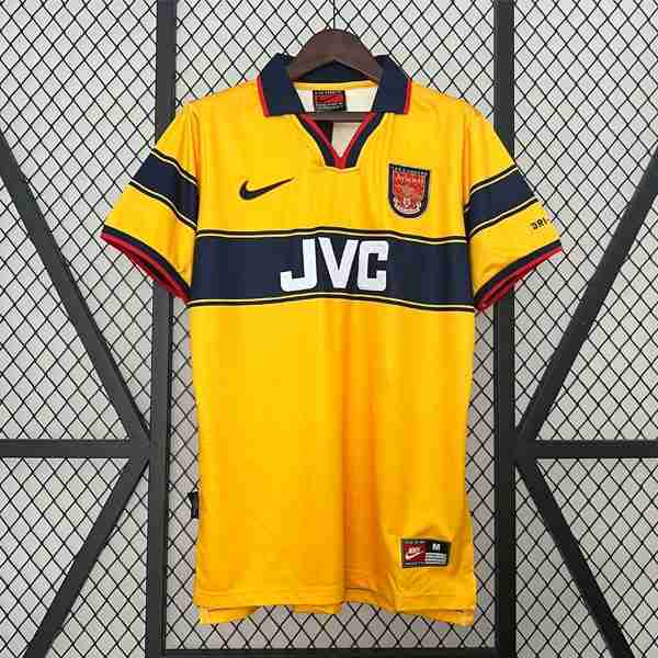 Tailandia Camiseta Arsenal 2ª Retro 1997 1999 Tailandia Equipacion Arsenal Segunda Retro 1997 1999