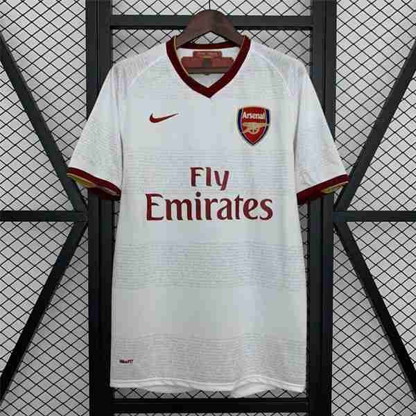 Camiseta Arsenal 2ª Retro 2007-2008 Tailandia Equipacion Arsenal Segunda Retro 2007 2008
