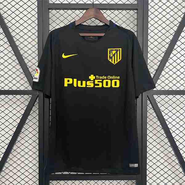 Tailandia Camiseta Atletico Madrid 2ª Retro 2016-2017 Tailandia Equipacion Atlético De Madrid Segunda Retro 2016 2017