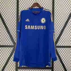 Tailandia Equipacion Chelsea Primera Manga Larga Retro 2012 2013