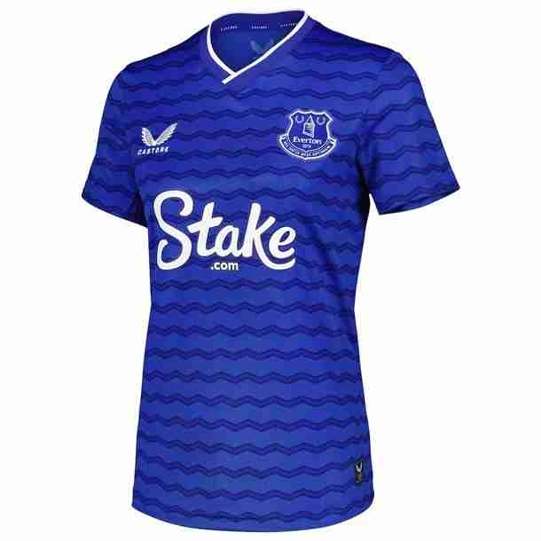 Camiseta Everton 1ª Mujer 2025-2026 Tailandia Equipacion Everton Mujer Primera 2025 2026
