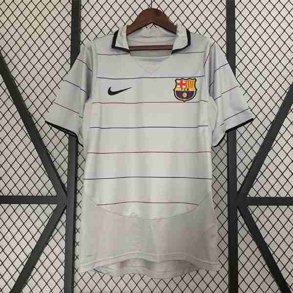 Tailandia Camiseta Barcelona 2ª Retro 2003 2004 Tailandia Equipacion FC Barcelona Segunda Retro 2003 2004