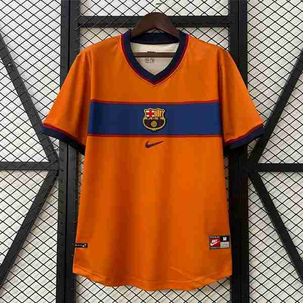 Tailandia Camiseta Barcelona 3ª Retro 1998-1999 Tailandia Equipacion FC Barcelona Tercera Retro 1998 1999