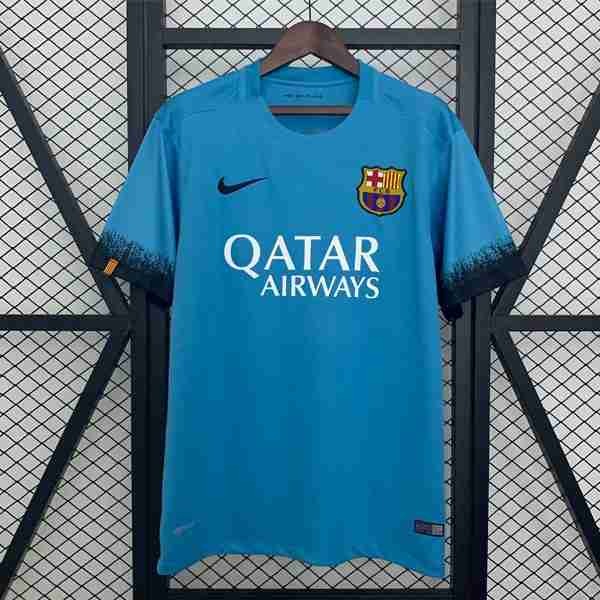 Tailandia Camiseta Barcelona 3ª Retro 2015-2016 Tailandia Equipacion FC Barcelona Tercera Retro 2015 2016