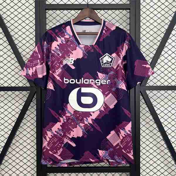 Tailandia Camiseta Lille LOSC Fourth 2025-2026 Tailandia Equipacion Lille OSC Fourth 2025 2026