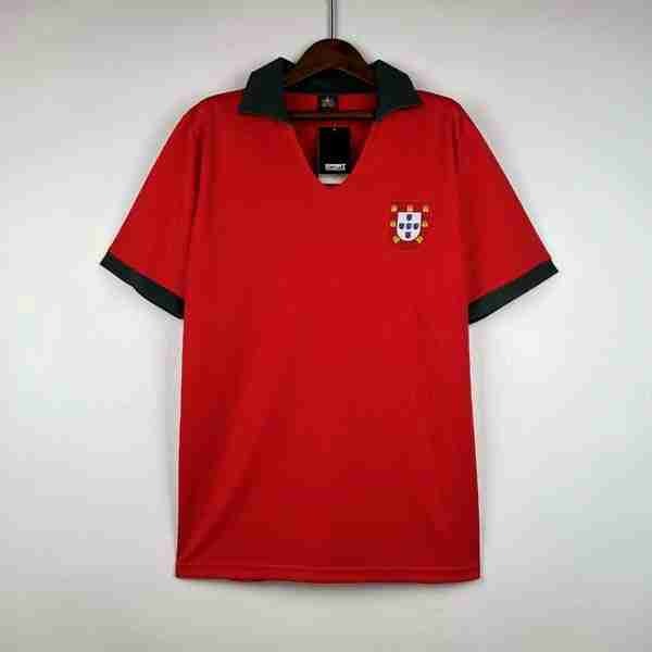 Tailandia Camiseta Portugal 1ª Retro 1972 Tailandia Equipacion Portugal Primera Retro 1972