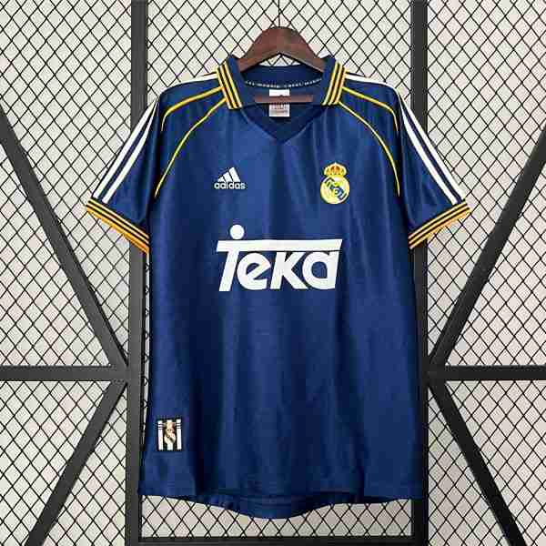 Tailandia Camiseta Real Madrid 3ª Retro 1998 2000 Tailandia Equipacion Real Madrid Tercera Retro 1998 2000