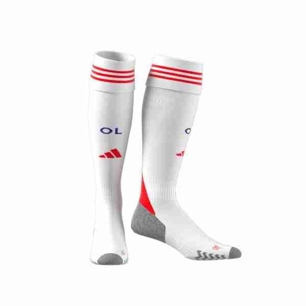 Calcetines Lyon 1ª 2025-2026 Calcetines Olympique Lyon Primera 2025 2026