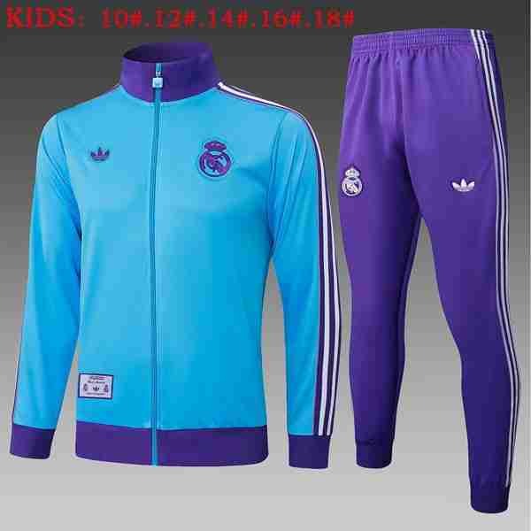 Ninos Chandal Real Madrid 2025-2026 Azul 5 Chandal Niños Real Madrid 2025 2026 Azul
