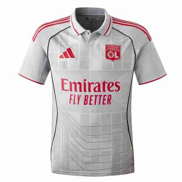 Tailandia Camiseta Lyon 3ª 2025-2026 Equipacion Olympique Lyon Tercera 2025 2026