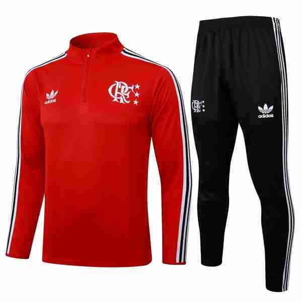 Sudadera De Training Flamengo 2025-2026 Rojo 5 Sudadera Entrenamiento Flamengo 2025 2026 Rojo