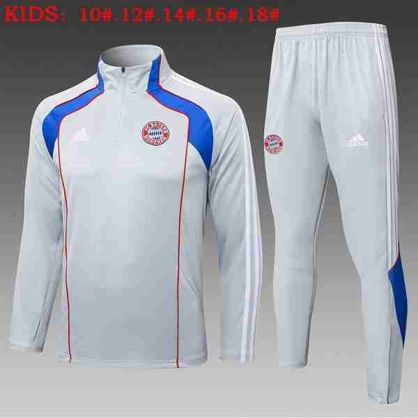 Ninos Sudadera De Training Bayern Munich 2025-2026 Gris 5 Sudadera Entrenamiento Niños Bayern Munich 2025 2026 Gris