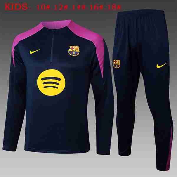 Ninos Sudadera De Training Barcelona 2025-2026 Azul 5 Sudadera Entrenamiento Niños FC Barcelona 2025 2026 Azul