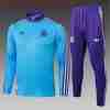 Sudadera Entrenamiento Niños Real Madrid 2025 2026 Azul Purpura