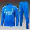 Sudadera Entrenamiento Niños Real Madrid 2025 26 Azul