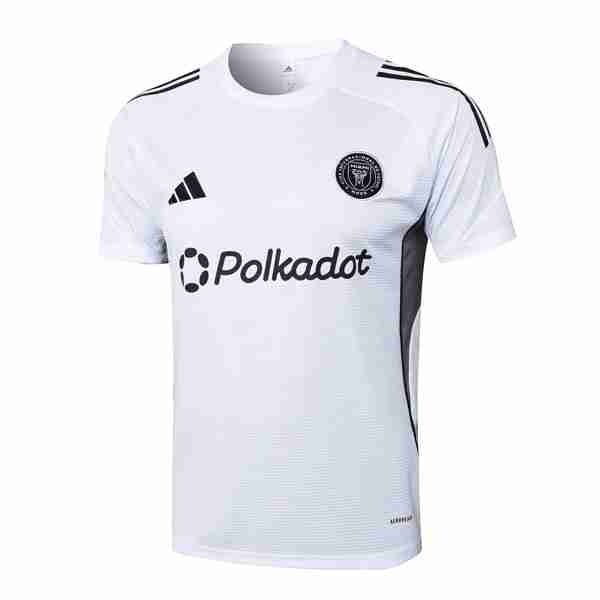 Camiseta Entrenamiento Inter Miami 2025-2026 Blanco 3 Tailandia Equipacion Inter Miami Entrenamiento 2025 2026 Blanco