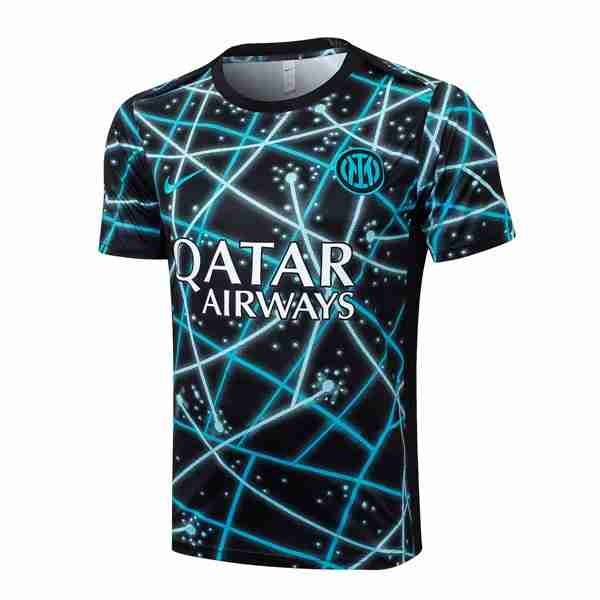 Camiseta Entrenamiento Inter Milan 2025-2026 Negro Azul 3 Tailandia Equipacion Inter Milan Entrenamiento 2025 2026 Negro Azul